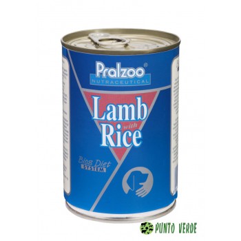 PRALZOO NUTRACEUTICAL PATE' LAMB & RICE GR. 400